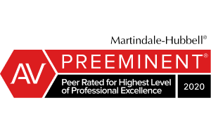 Preeminent, Peer Rated for Highest Level o Professional Excellence